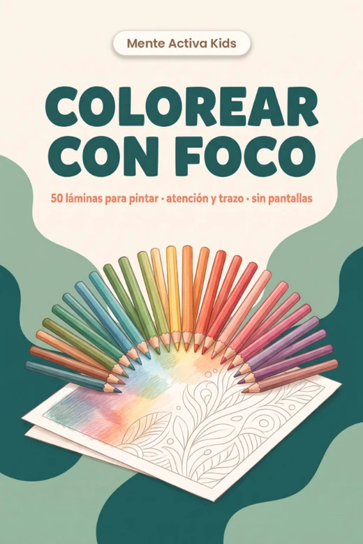 Portada del bono Colorear con Foco