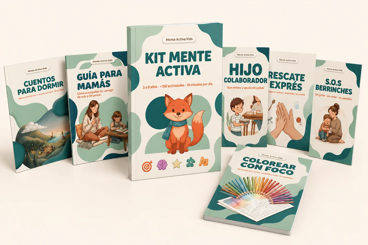 Kit Mente Activa con los 6 bonos incluidos
